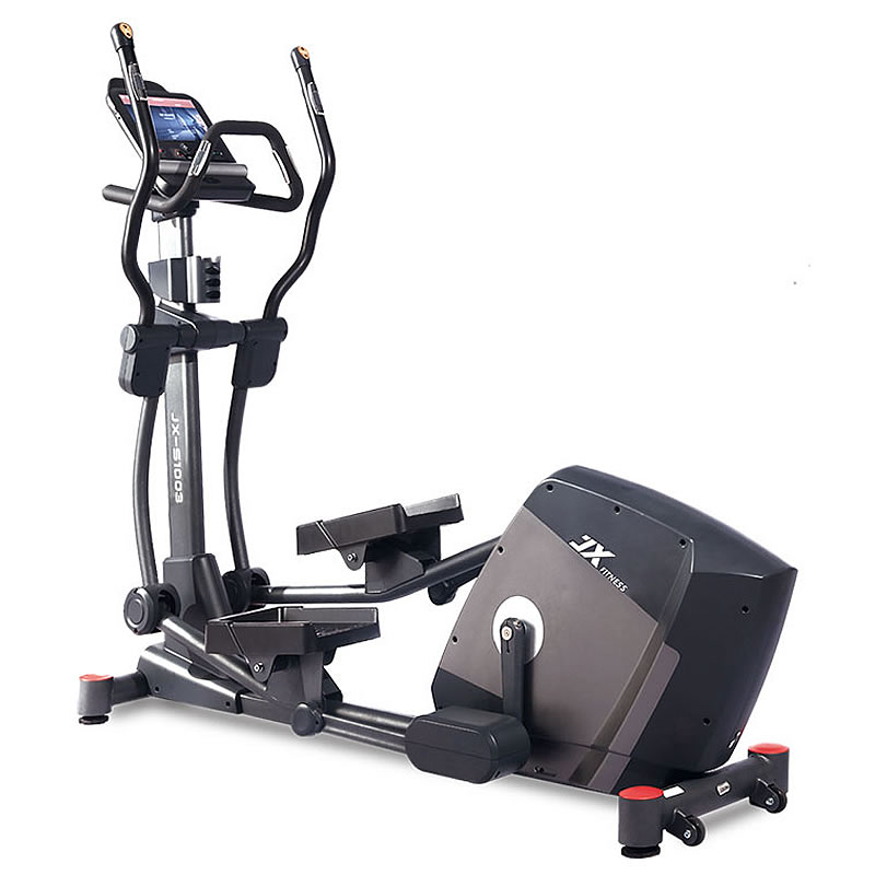 军霞10.1寸触摸屏商用椭圆机(自发电) JX-S1003T