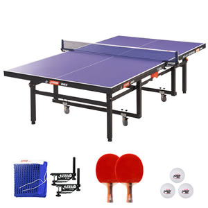 红双喜高级整体折叠式乒乓球台 T1024