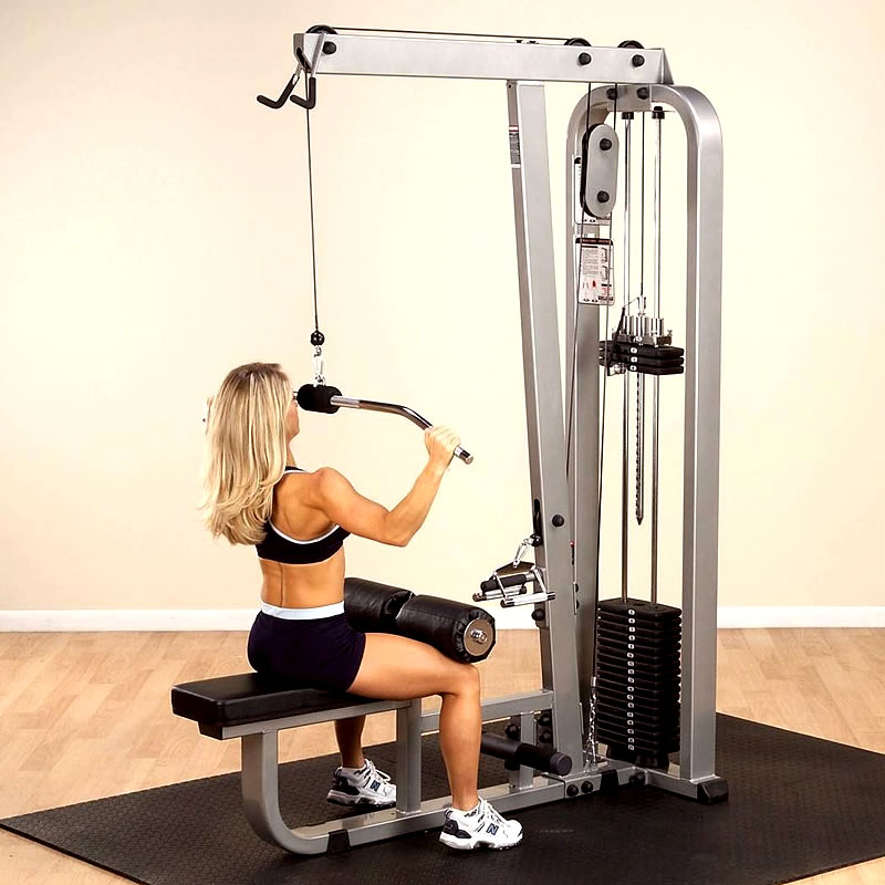 Body-Solid经典F系列 SLM300G 高拉背肌训练器
