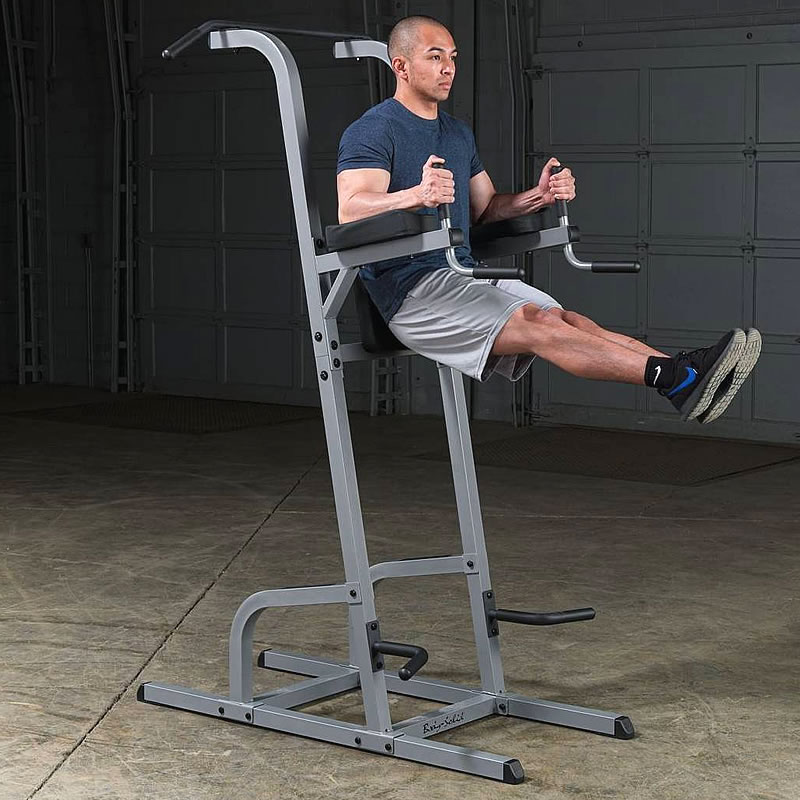 Body-Solid单双杠|提膝训练器 GVKR82 双杠踢腿腹肌训练器